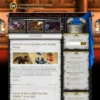world of warcraft wordpress websute tempate Royal