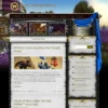 world of warcraft wordpress websute tempate Royal