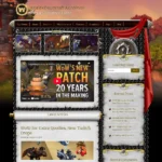world of warcraft wordpress websute tempate Royal
