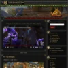 World of Warcraft Wordpress theme - vanilla
