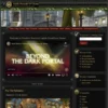 World of Warcraft Wordpress theme - vanilla